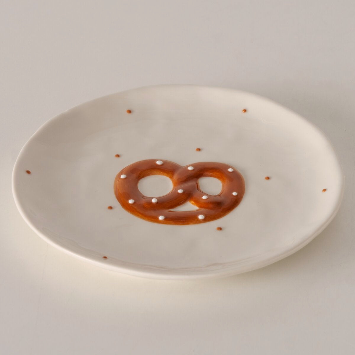 bord bretzel, vaatwasmachinebestendig, d 15,50 cm, steengoed, veelkleurig