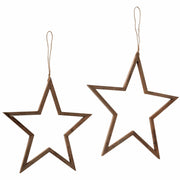 decoratieve hanger rafelo, ster, l 100,00 cm, h 96,00 cm, hangvoorziening
