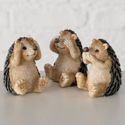 figuur mello, 3 ass., egel, toonbankdisplay, h 6,50 cm, synthetische hars