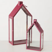 lantaarn ashley, huis, indoor, h 61,50 cm, b 16,50 cm