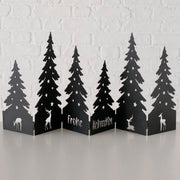 decoratieve standaard scape, kerstboom, h 30,00 cm, ijzer, effen