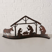 decoratieve standaard greppia, rechthoek, met stand, h 13,50 cm, ijzer