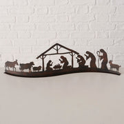 decoratieve standaard greppia, rechthoek, met stand, h 14,50 cm, ijzer