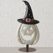 decoratieve standaard spooky, pompoen, met stand, h 32,50 cm, ijzer