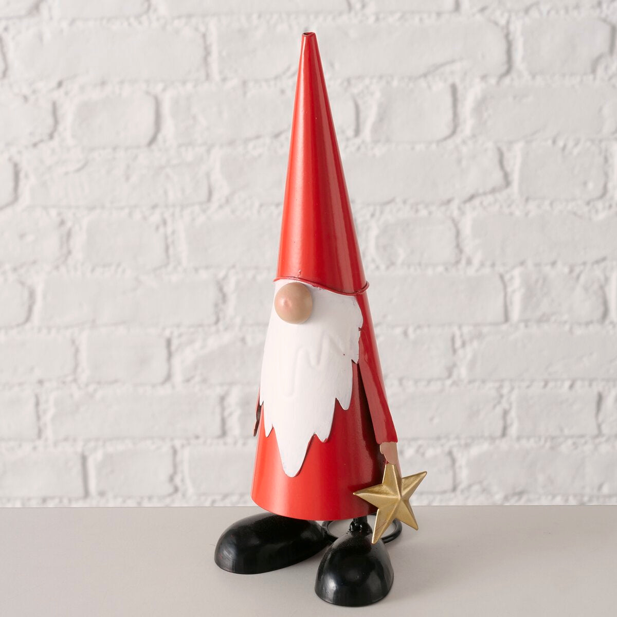 figuur nash, kerstman, h 20,00 cm, ijzer, rd, wt