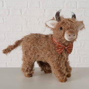 figuur buffy, stier, h 24,00 cm, geschuimd polystyreen, polyester, brn