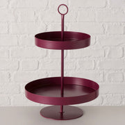 etagère rojo, h 40,00 cm, ijzer, effen