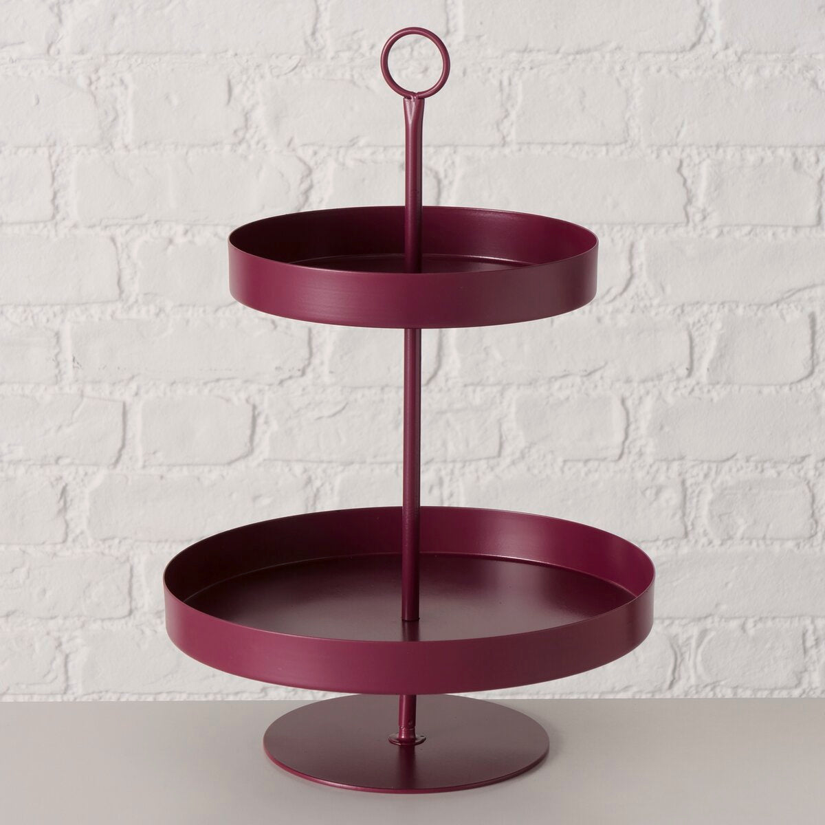 etagère rojo, h 40,00 cm, ijzer, effen