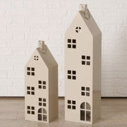 lantaarn alba, huis, indoor, h 93,00 cm, b 20,00 cm