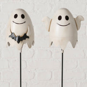 tuinsteker ghostie, 2 ass., spook, h 115,00 cm, ijzer, mat