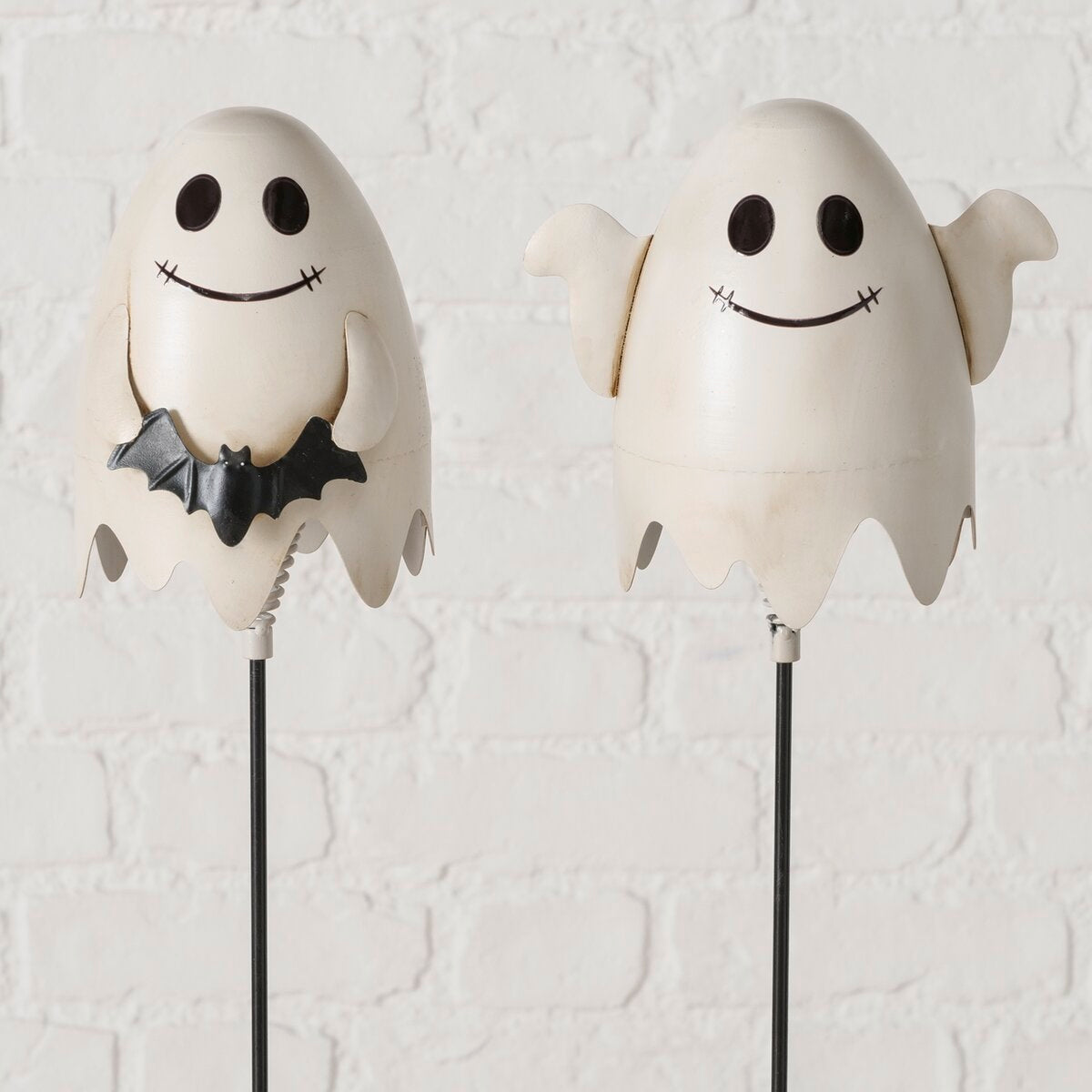 tuinsteker ghostie, 2 ass., spook, h 115,00 cm, ijzer, mat