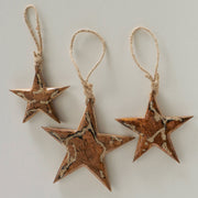 kersthanger parina, ster, l 15,00 cm, h 15,00 cm, glitter, glans