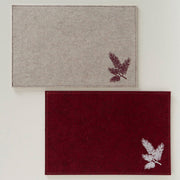 tafelset  naemi, 2 ass., katoen, polyester, floraal, effen, kerstmis, ntrl, nee