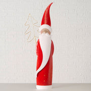 figuur manni, kerstman, led, h 105,00 cm, ijzer