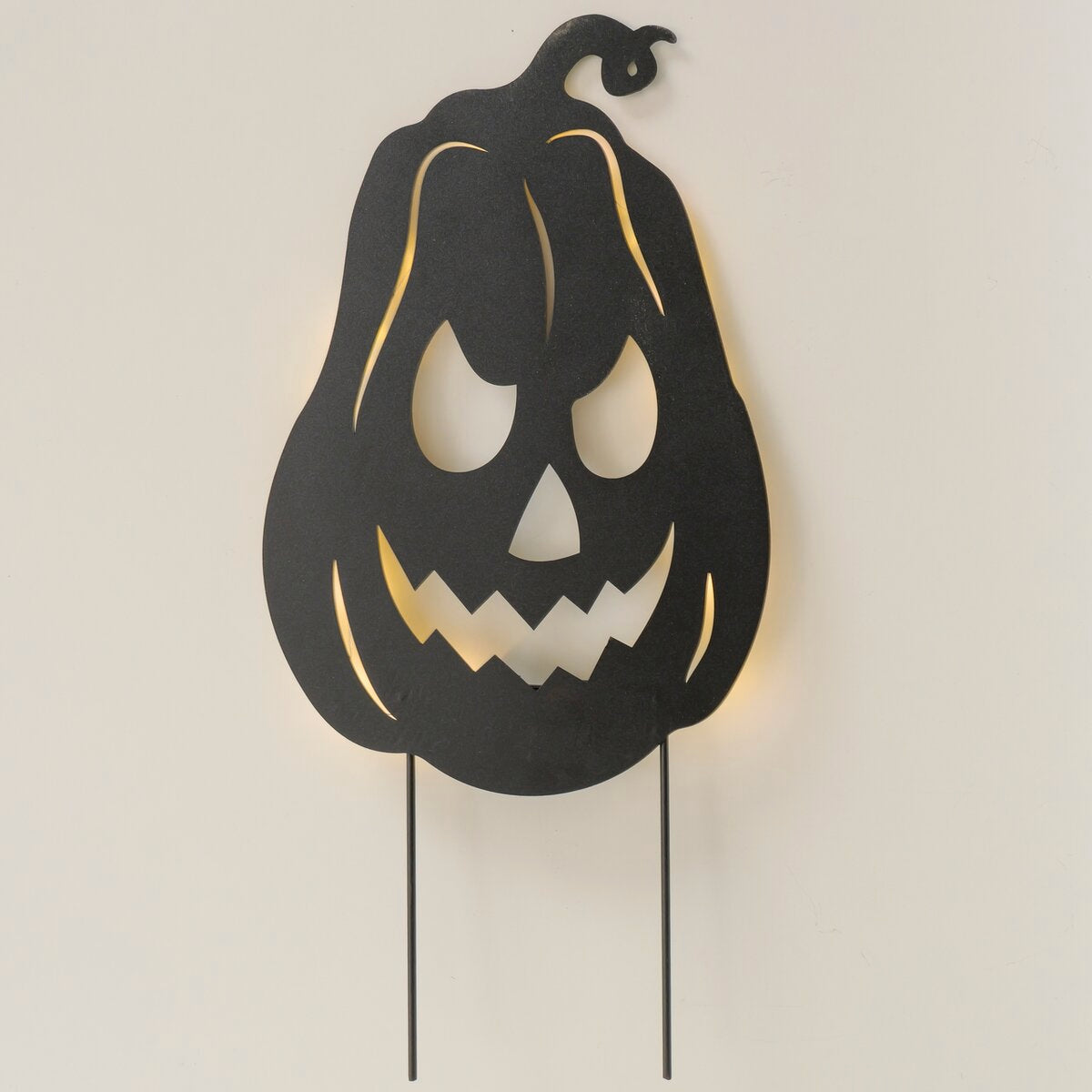 tuinsteker grimago, led, pompoen, h 55,00 cm, ijzer