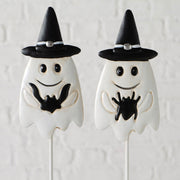 tuinsteker ghostie, 2 ass., spook, h 40,00 cm, ijzer, glans