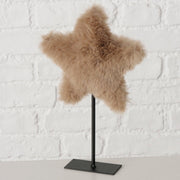 decoratieve standaard enya, ster, met stand, h 28,00 cm, ijzer, polyester