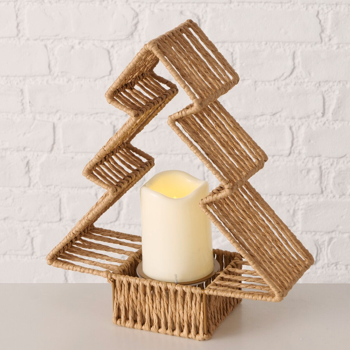 decoratieve standaard luma, boom, led, h 31,00 cm, ijzer
