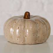 decoratieve standaard bego, pompoen, h 6,00 cm, steengoed, veelkleurig