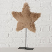 decoratieve standaard enya, ster, met stand, h 35,00 cm, ijzer, polyester