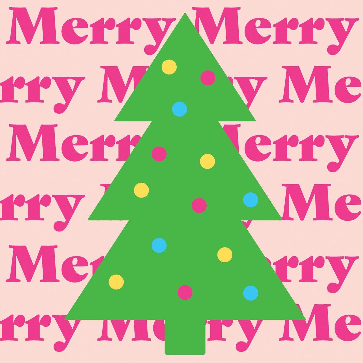 servetten christmas merry 3-laags tissue 33 x 33 cm