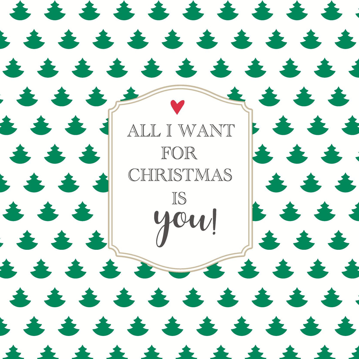 servetten all i want 3-laags tissue 33 x 33 cm