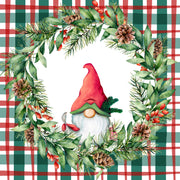 servetten xmas check 3-laags tissue 24 x 24 cm