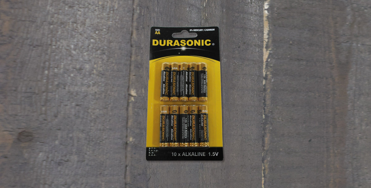blister 10st aa alkaline batterij/1,5v
