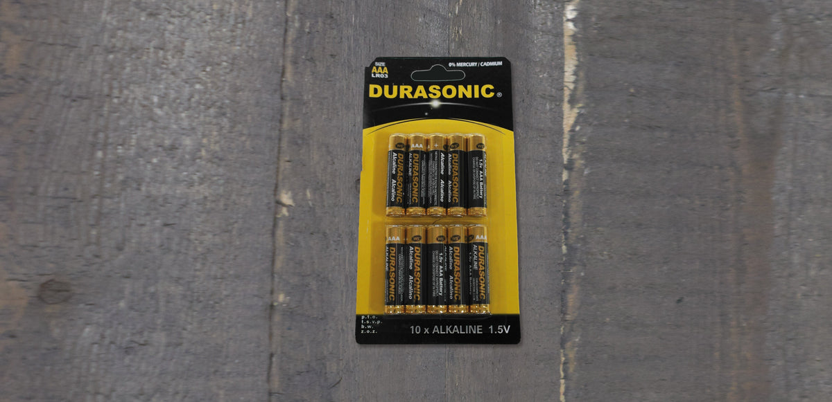 blister 10st aaa alkaline batterij/1,5v