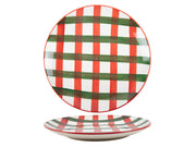 dinerbord ø26,5cm kerst rood groen