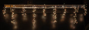 ijspegel verlichting cluster 1032led ip44 trafo met timer en dimmer lengte snoer 7 m lengte pegels 15 stuks 24 cm en 14 stuks 48 cm warm wit/classic warm