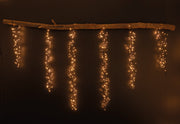 cascade cluster 432led (36x flash) ip44 trafo met timer draadlengtes 48 cm/72 cm /96 cm classic warm