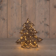 boom naturel 80 led classic warm 30cm / 3xaa on/off/6u timer