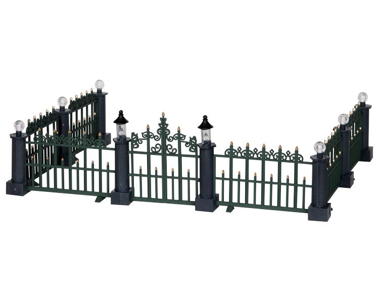 classic victorian fence, set of 7