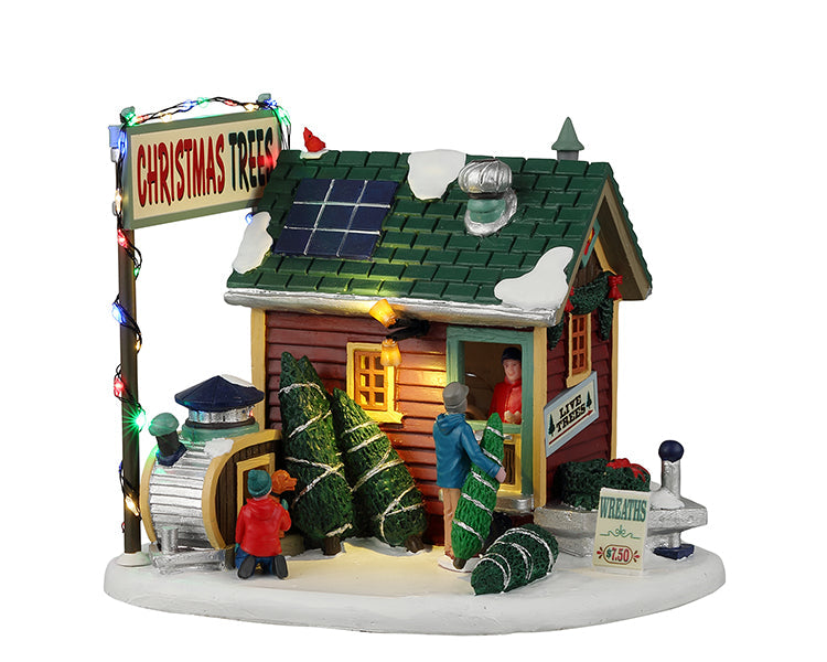 tiny house tree lot, b/o (4.5v)