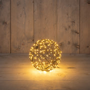 bal metaal 200led flash ip44 trafo met timer en dimmer d18cm classic warm