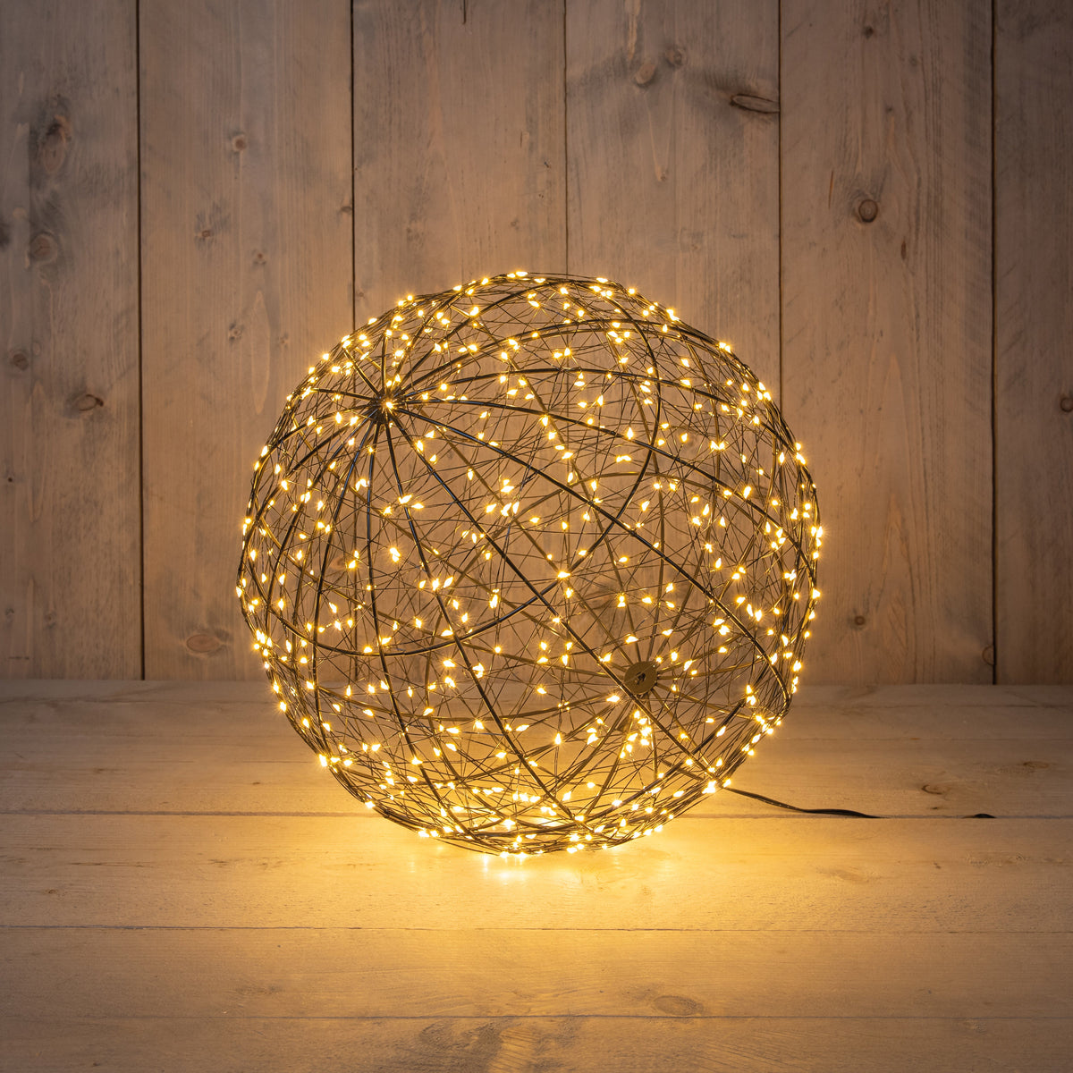 bal metaal 500led flash ip44 trafo met timer en dimmer d35cm classic warm