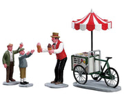 gelato cart, set of 4