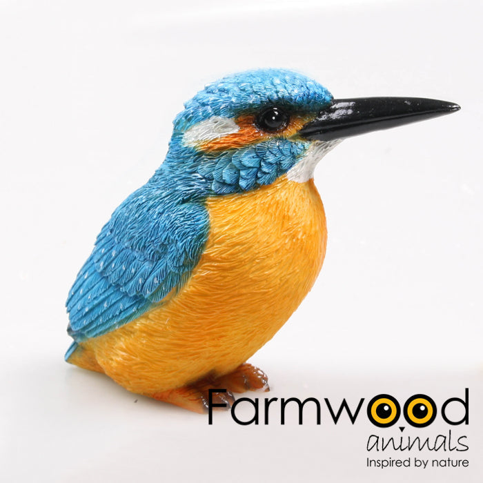 vogel ijsvogel m 12.5x6x10 cm