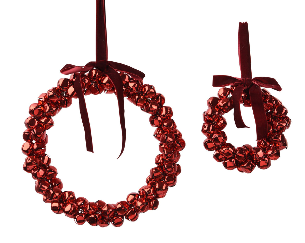 klok ijzer rood d.25cm x h.3cm