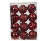 klok ijzer rood l.11cm x w.8cm x h.3cm
