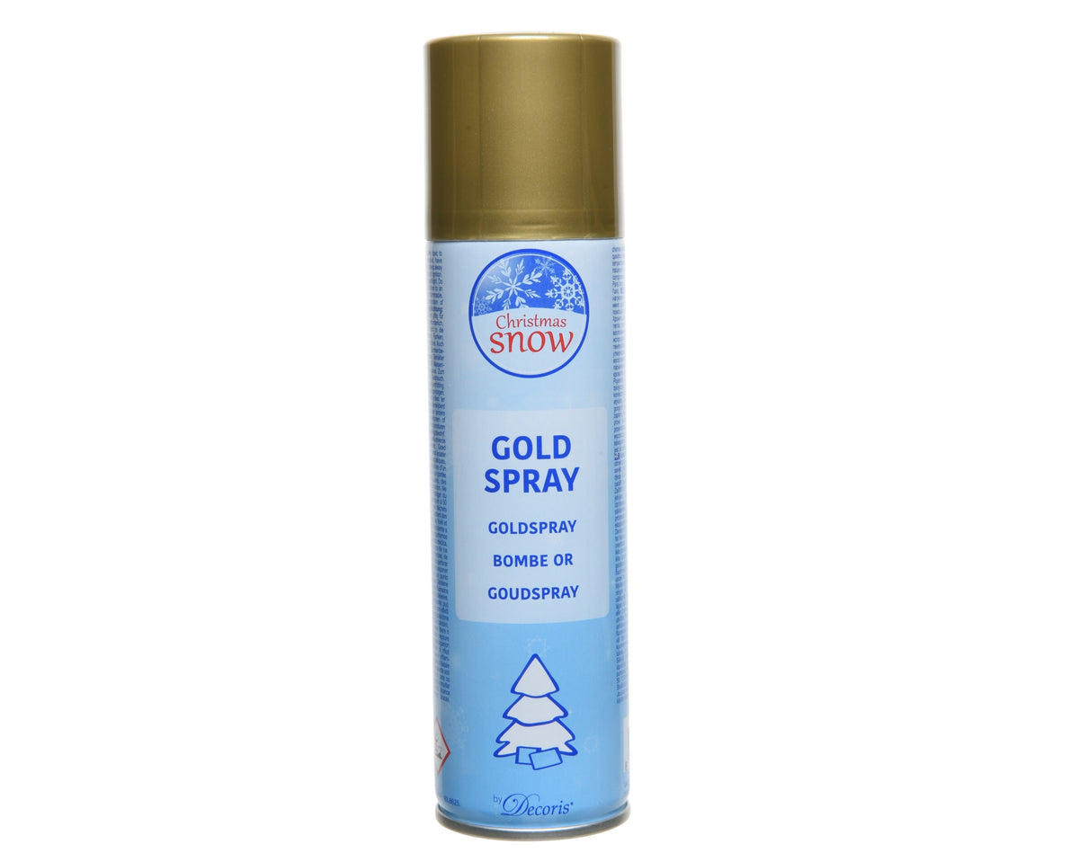 goudspray metaal goud d.4.4cm x h.17.8cm