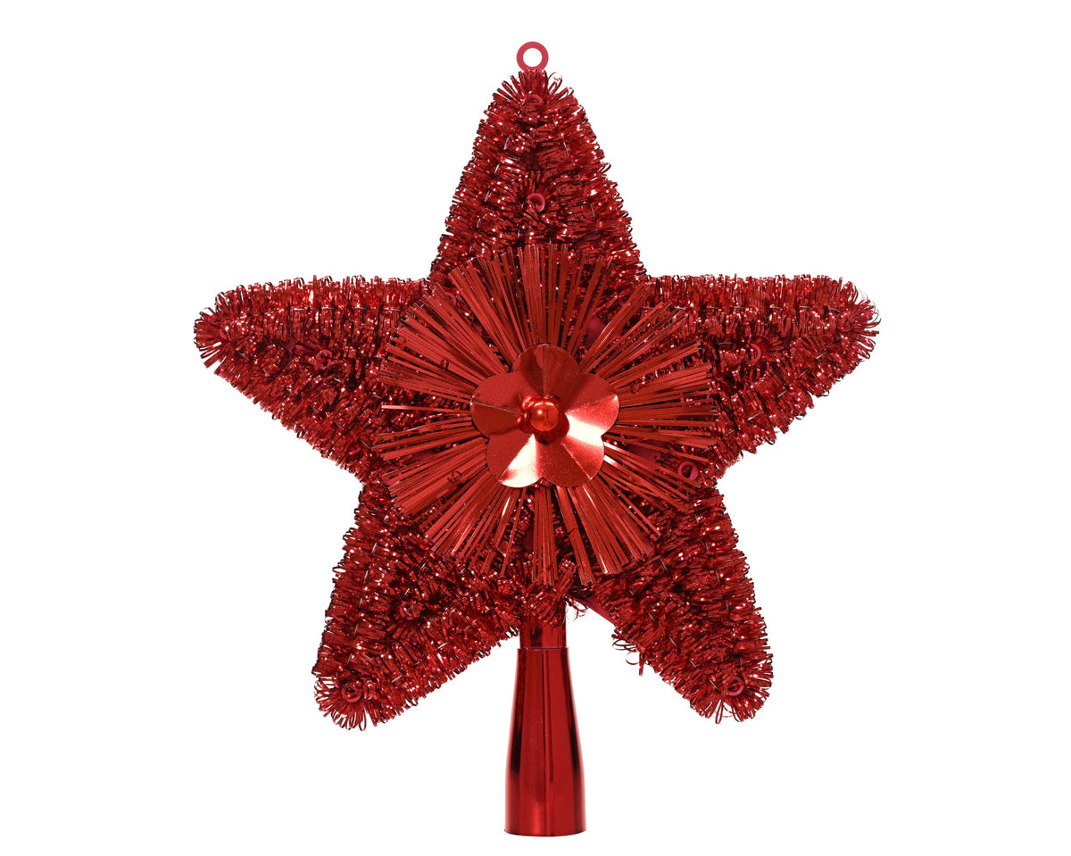 piek pet shiny kerstrood l.3cm x w.20cm x h.23cm