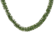 lametta guirlande pvc matt, snow effect rosemarijn d.7cm x h.270cm