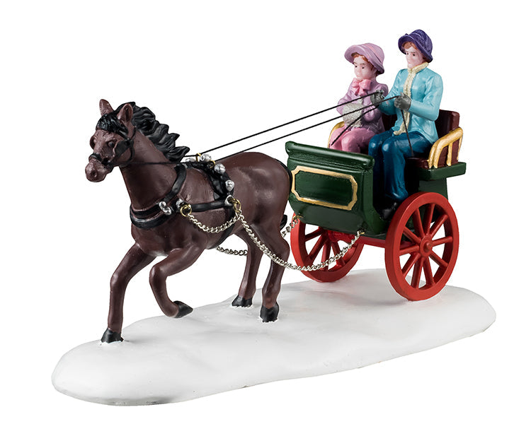 winter carriage ride