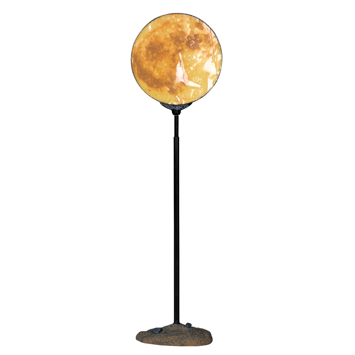 lighted village moon, b/o (4.5v)