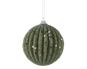 kerstbal foam rosemarijn d.8cm