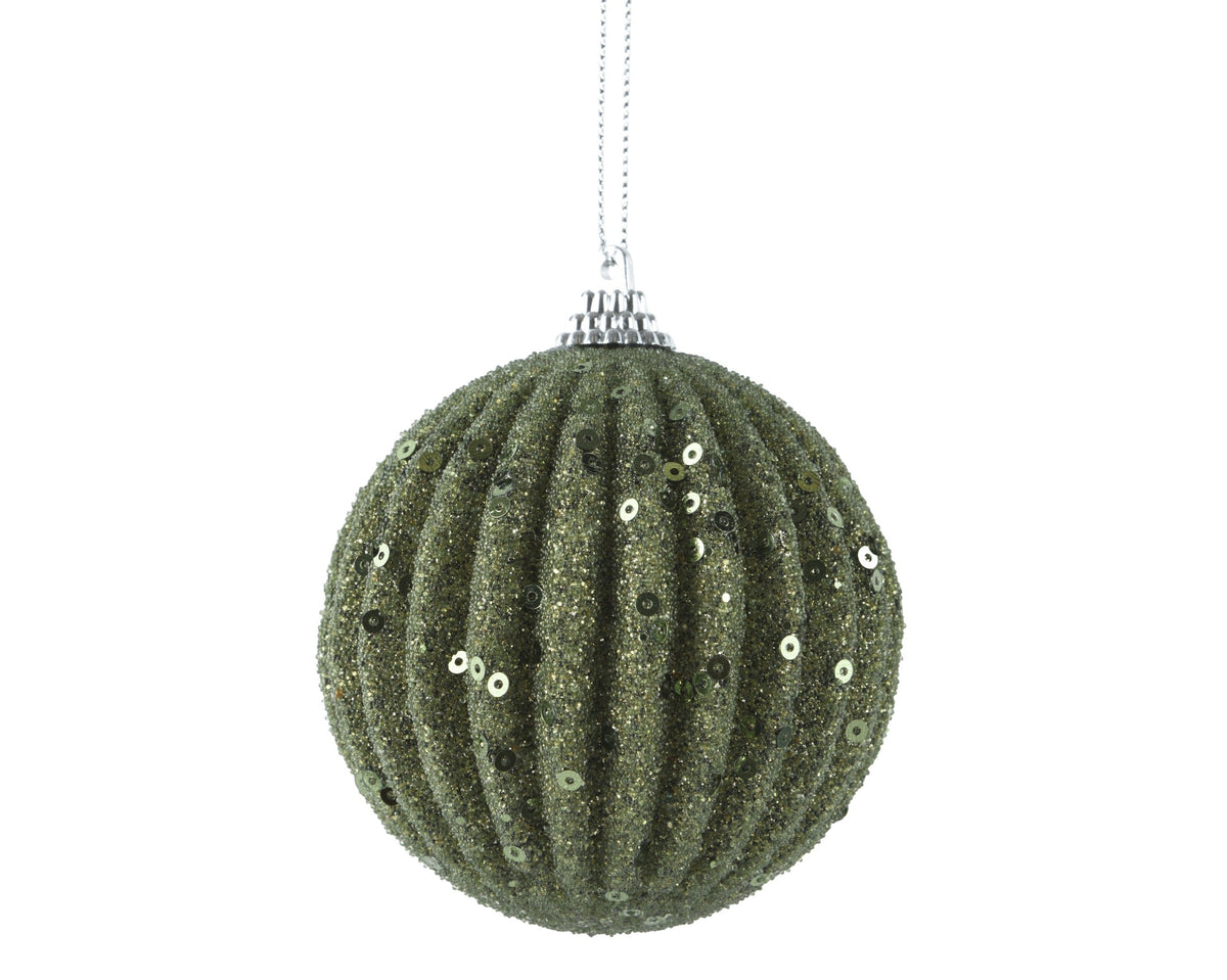 kerstbal foam rosemarijn d.8cm