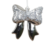 strik polystyreen shiny glitter zilver l.8.7cm x w.3.4cm x h.9.8cm