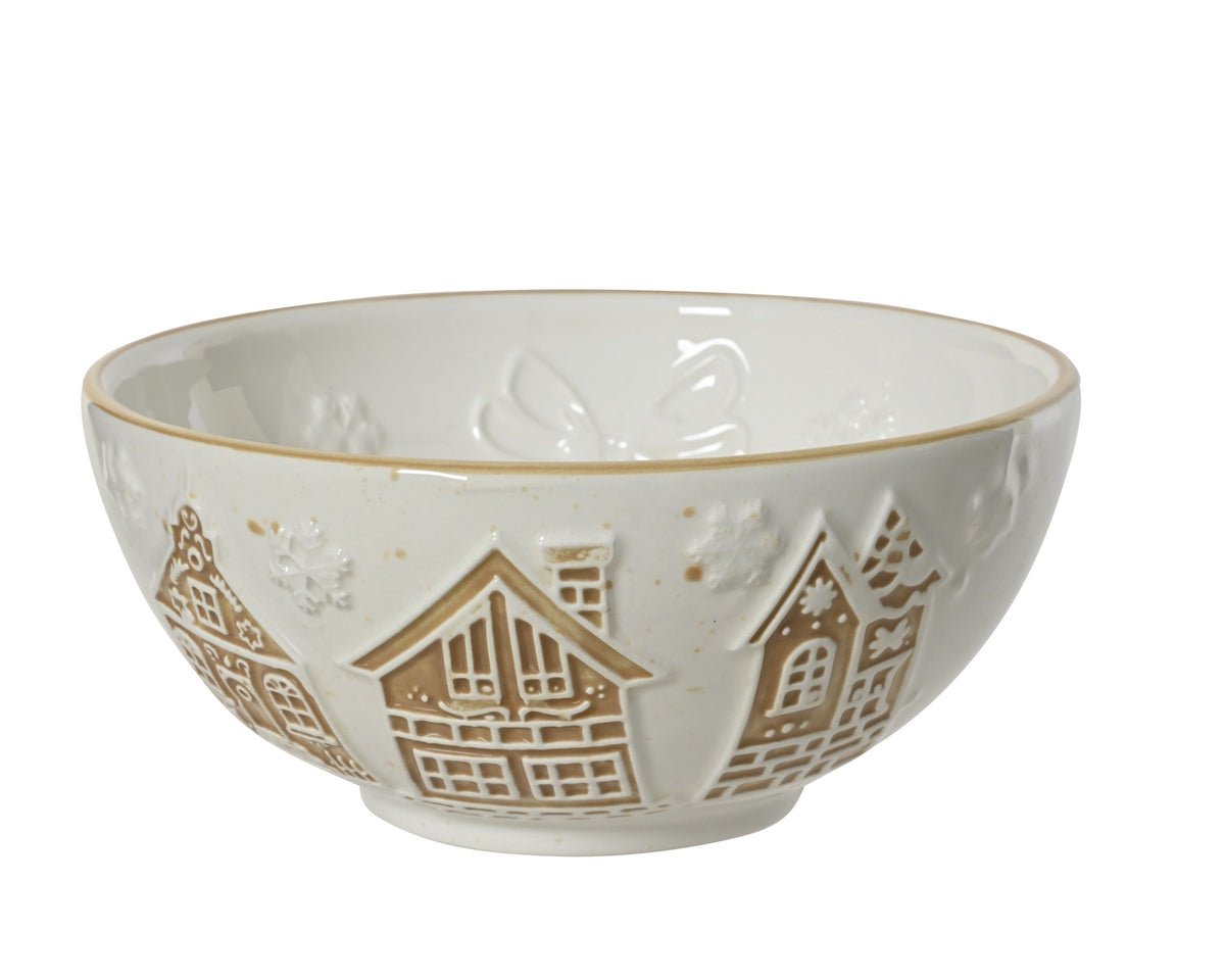 schaal dolomiet wit/kleur(en) d.14cm x h.6.5cm